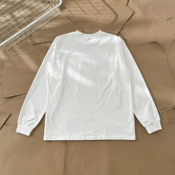 Human Made White Long Sleeves With Letter Lines And Heart Print - Picture 2 of 7